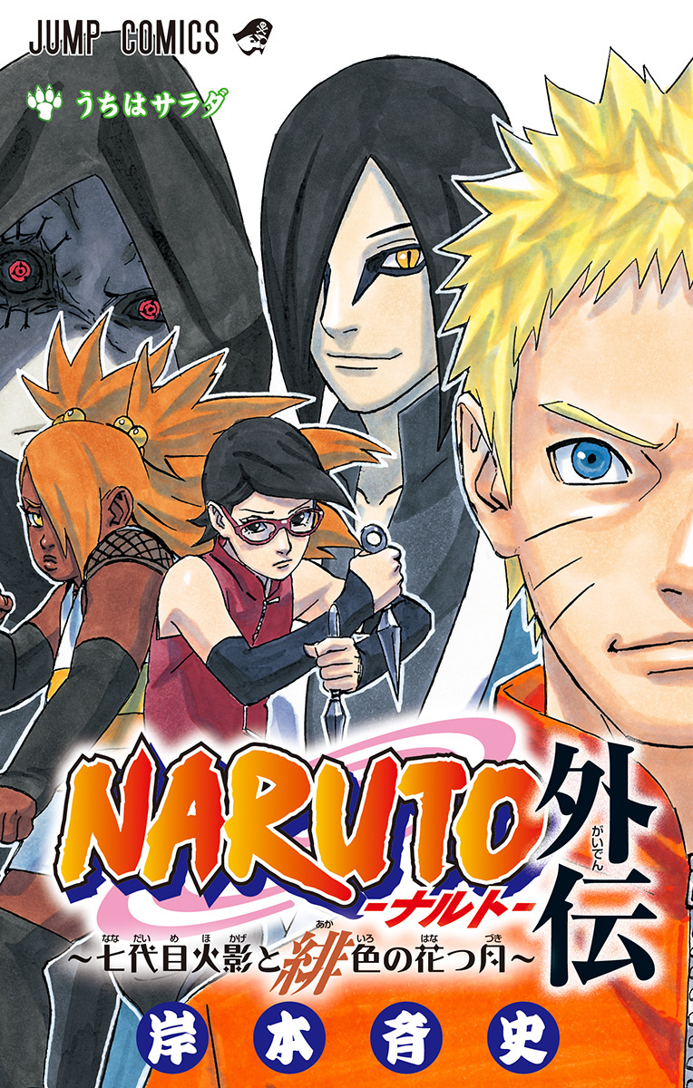 Naruto Gaiden - Nanadaime Hokage to Akairo no Hanatsuzuki cover
